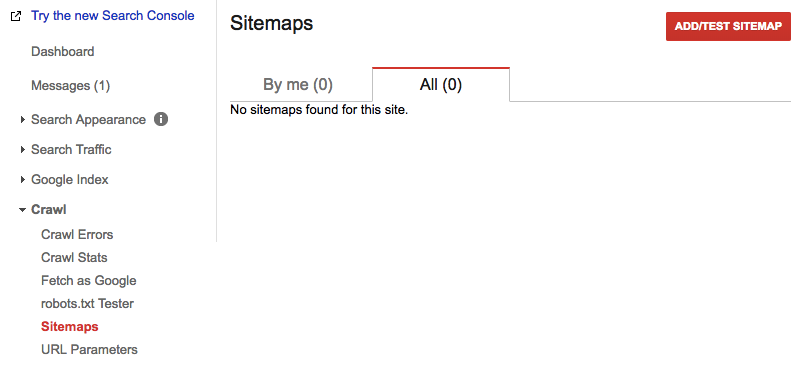 add-test-sitemap