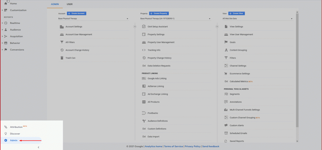 google analytics set up wordpress